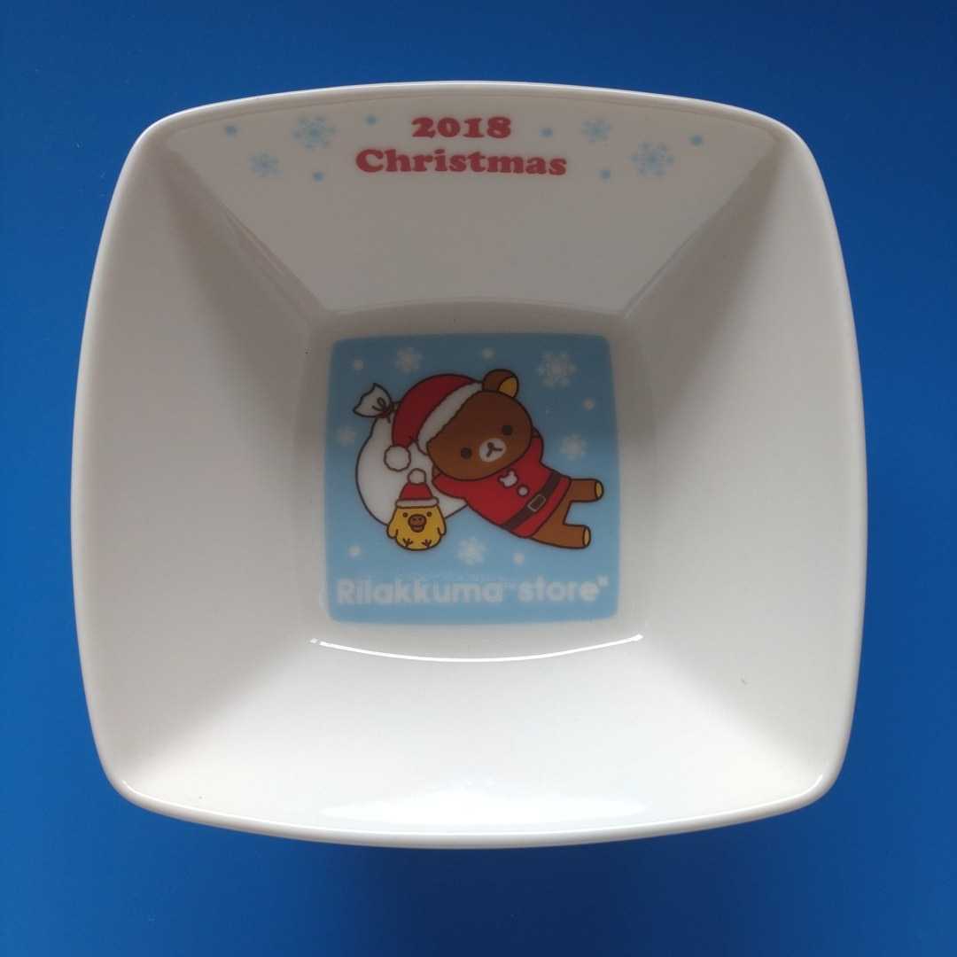 ★リラックマ★クリスマス★角皿★阪急三番街★2018★ノベルティ★非売品 !拍卖