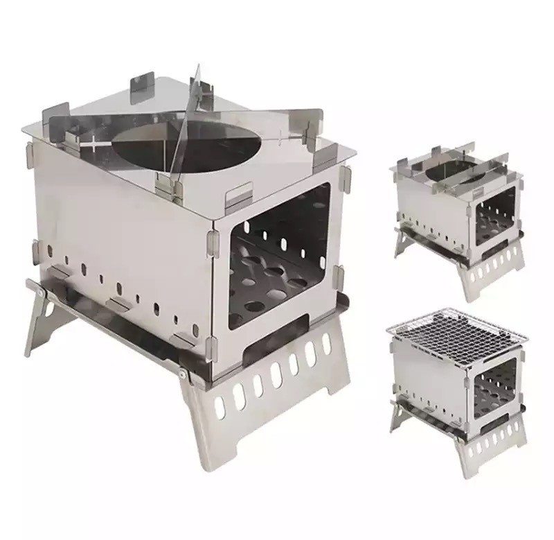 ★CHANODUG OUTDOOR★3WAYストーブカマドコンロ★収納ケース付★焚火ストーブ★カマドコンロ★バーベキューグリル★アウトドアストーブ★5拍卖