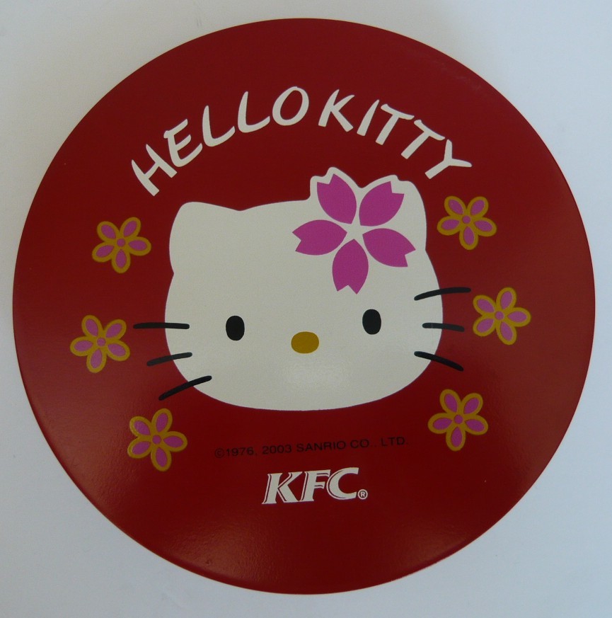 ハローキティ×KFC ケンタッキー・フライド・チキン★オリジナルミニテーブル拍卖
