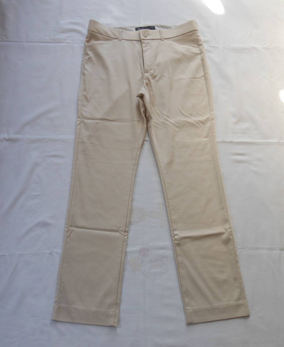 新品同様TOKYO YAMAMOTOトウキョウヤマモト ストレッチパンツ 67 淡いベージュ レディース ボトムス 拍卖