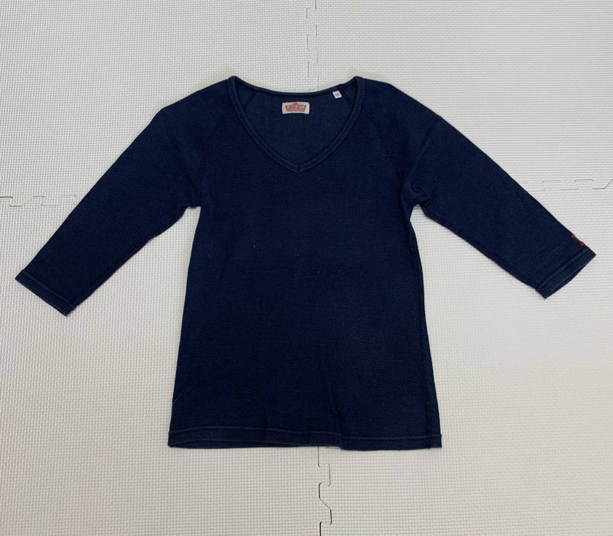 ★HRM ハリウッドランチマーケット Vネック 5分袖Tシャツ レディース拍卖