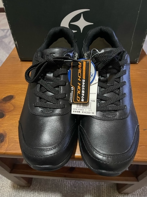 25.5 ムーンスター WM3083 3E ブラック 防水設計 黒 ウオーキングシューズ メンズシューズ 幅広 革靴 MOONSTAR 送料無料 新品未使用 レザー拍卖