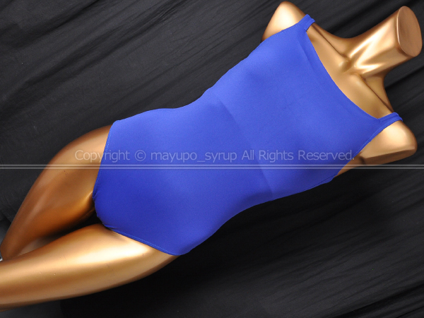 L1181-07★SO DANCA キャミソールバレエレオタード ブルー 海外S拍卖