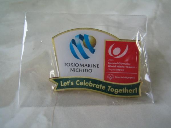 :・'☆★ 東京海上日動 冬季 長野 スペシャルオリンピックス パラリンピック ピンバッジ ピン :*:・'☆★ 拍卖