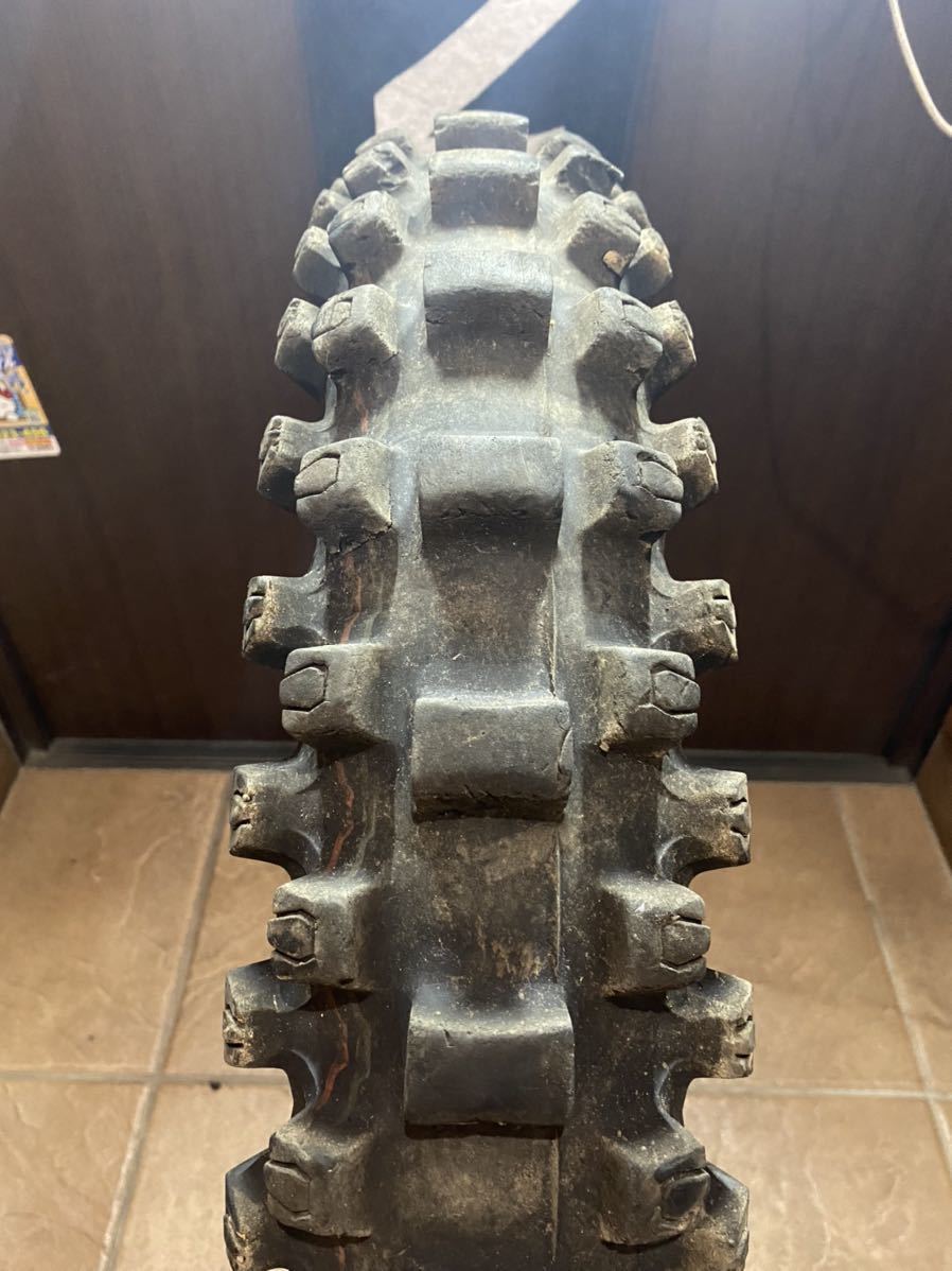 中古MCタイヤ DUNLOP GEOMAX MX33 110/90-19 ダンロップ ジオマックス 110 90 19 0520 K2795拍卖