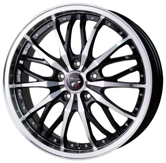 【M's】 プレシャス HM-3 4本セット メタリックブラックポリッシュ BK/P 17x7.0J 5H PCD 114.3 +50 Precious アルミホイール HOT STUFF拍卖