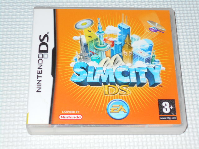 DS★SIMCITY DS 海外版 EU版★箱付・説明書付・ソフト付拍卖
