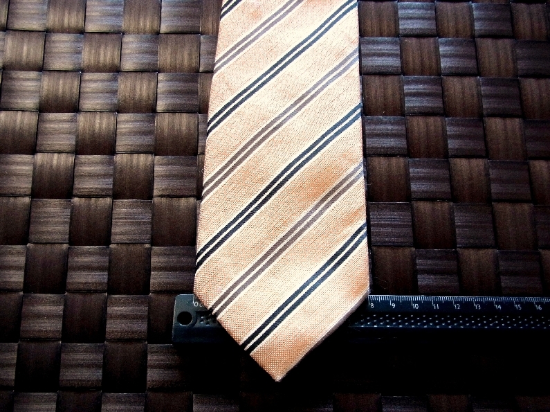 yW0931美品【シルク70%・リネン30%】THE SUIT COMPANY スーツカンパニー ネクタイ●拍卖