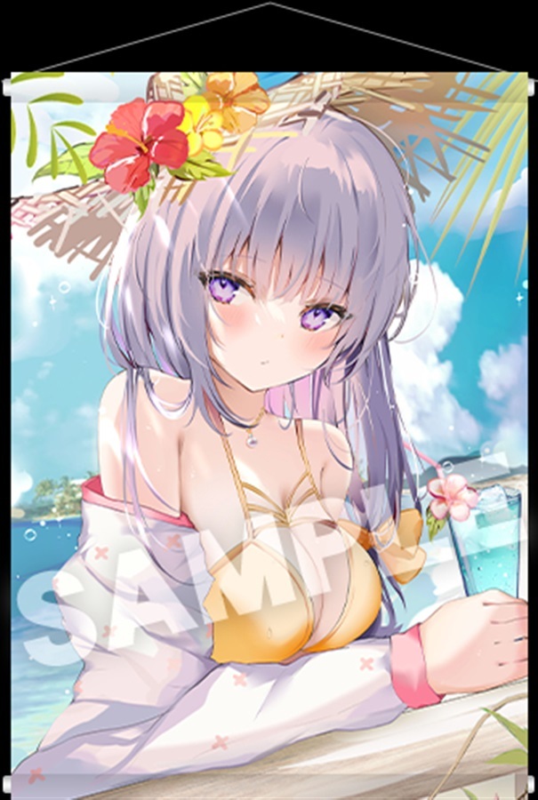 メロンブックス 100+ 麗艶 Melonbooks Girls Collection 2022 SUMMER pon B2タペストリー セット拍卖