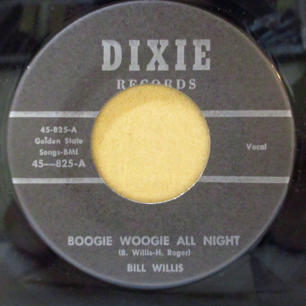 BILL WILLIS-Boogie Woogie All Night (US 80's Reissuel 7)拍卖