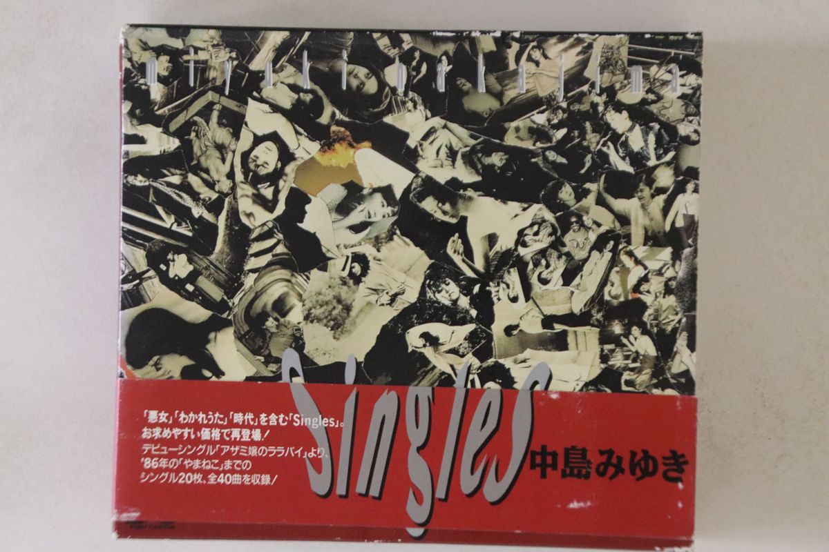 3discs CD 中島みゆき Singles PCCA00557 PONY CANYON /00340拍卖