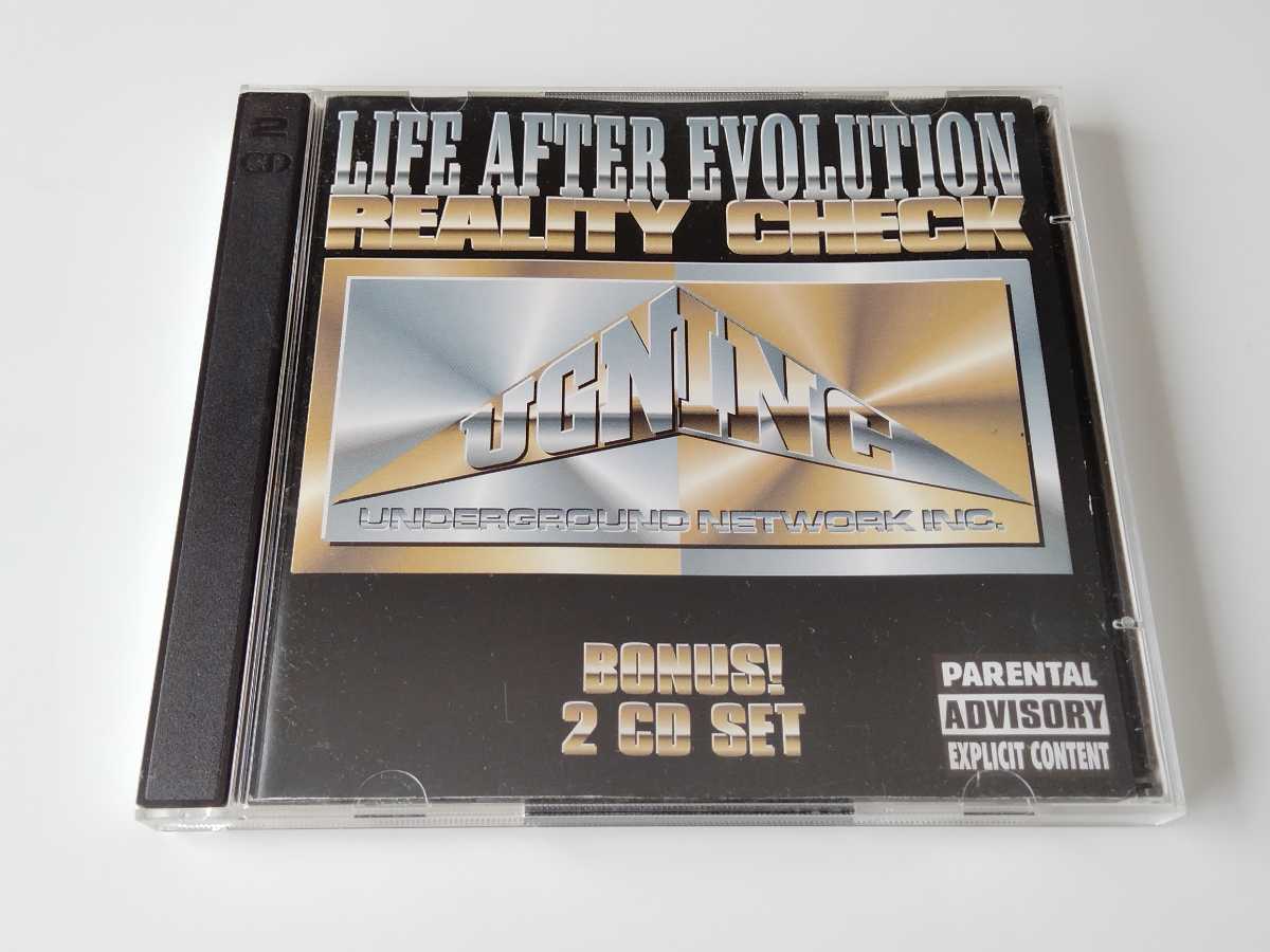 【2CD希少盤】LIFE AFTER EVOLUTION: REALITY CHECK 2CD ALEXIA RECORDS AXA4543-2 97年Gangstaコンピ,G-RAP,UGNING,Ruscola,Ruff Dogg,拍卖