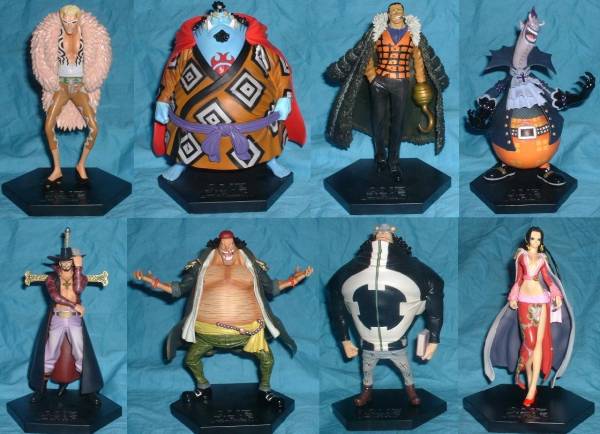 ワンピース DXフィギュア 王下七武海 vol.1~4 全8種セット拍卖