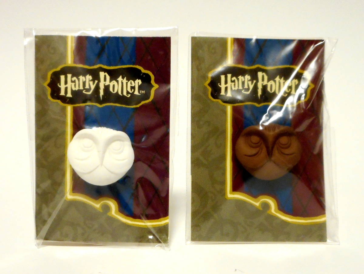 ハリー・ポッター アクリルボタン 2種セット ヘドウィグ ふくろう 梟 Harry Potter拍卖