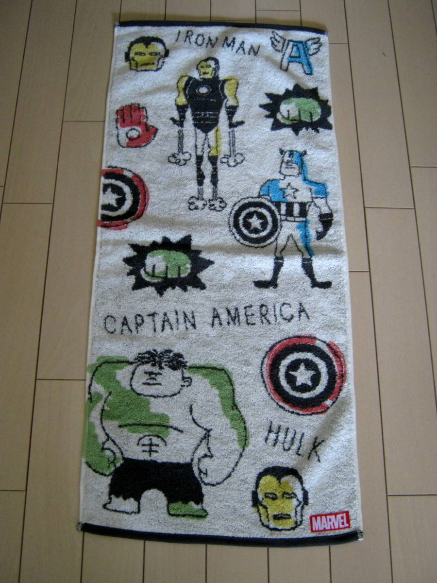 1.【新品】マーベル*フェイスタオル*MARVEL*マーベルスケッチ拍卖