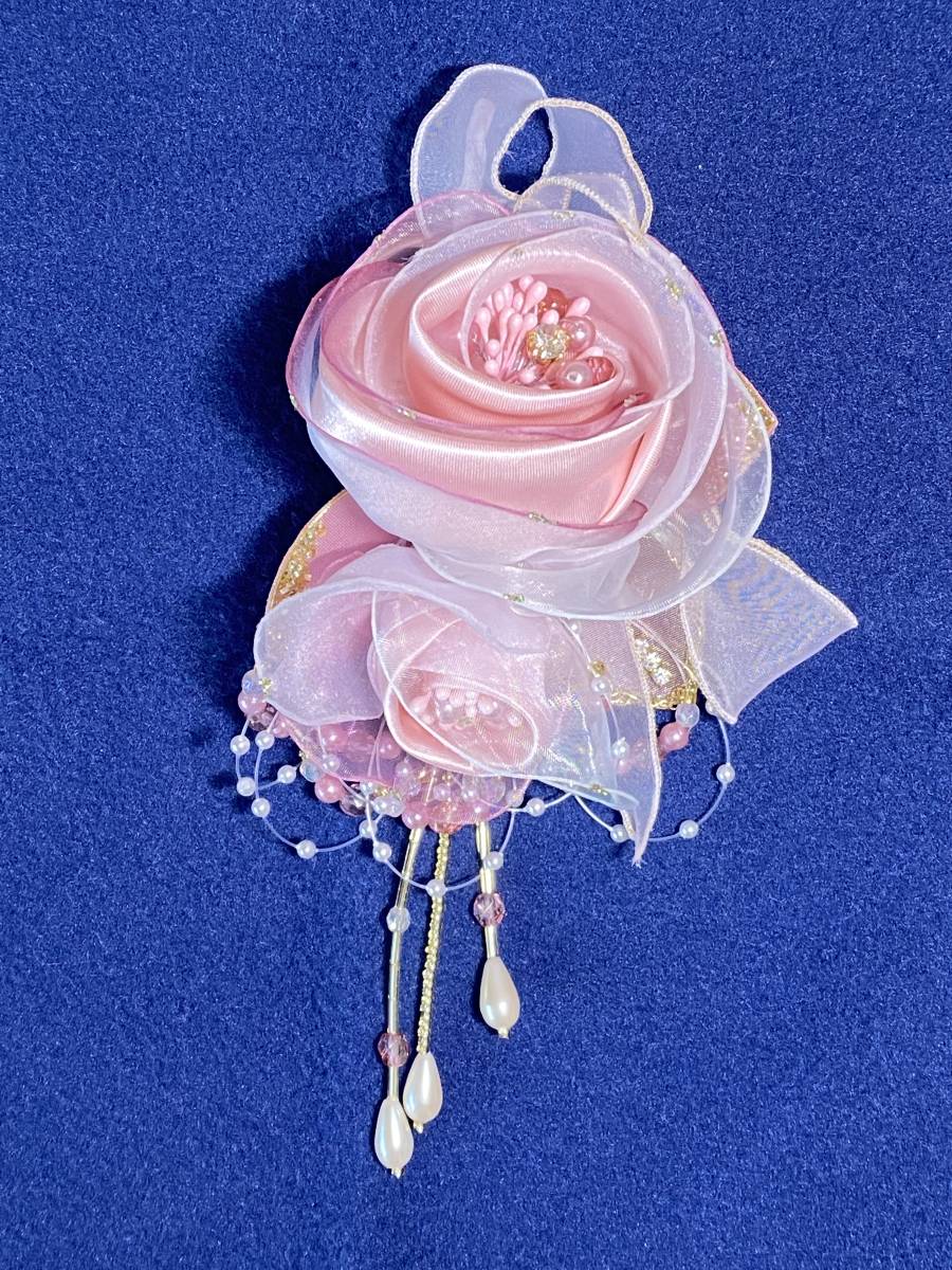 一回のみ使用 新品同様 レディースコサージュ フォーマル コサージュ パーティーコサージュ TOBU購入 箱付き拍卖