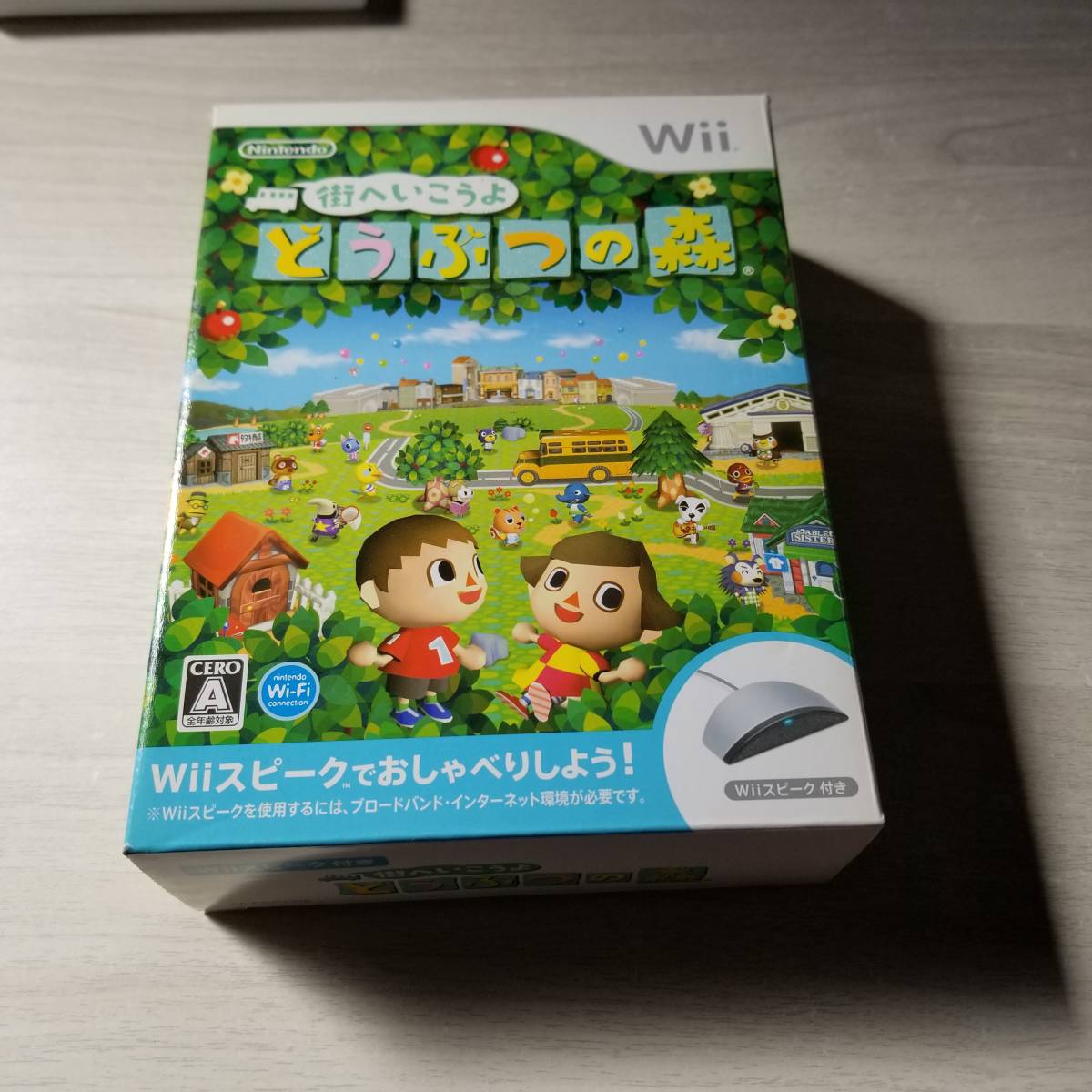 ◯Wii 街へいこうよ どうぶつの森 (「Wii スピーク」同梱)    同梱OK◯拍卖