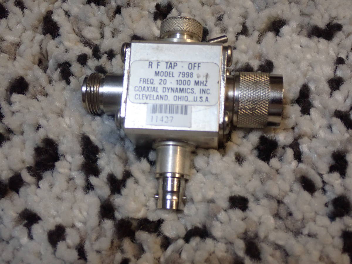 COAXIAL DYNAMICS MODEL 7998 20-1000MHZ拍卖