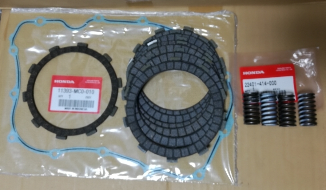 送料込み 新品 CB250T CB250N スーパーホーク250 新品 クラッチ盤 クラツチ 交換キット 250用 ホーク250 バブ拍卖