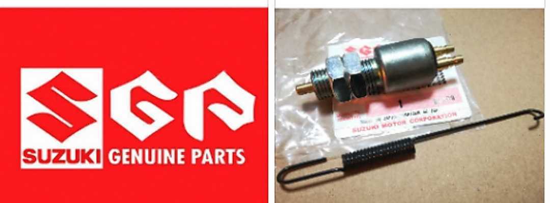 ペイペイSUZUKI 純正新品 GS400 後ろ リアー ブレーキ センサー スイッチ バネ セット ストップ スイッチ拍卖