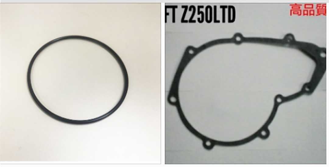 PAYPAY KAWASAKI Z250FT Z250LTD ダイナモ ガスケット オーリング セット メーカー 販売終了拍卖