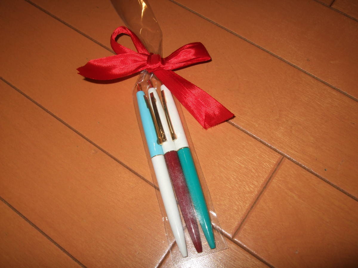 新品未使用即決送料込☆BIC クリップゴールドボールペン3本セット④拍卖