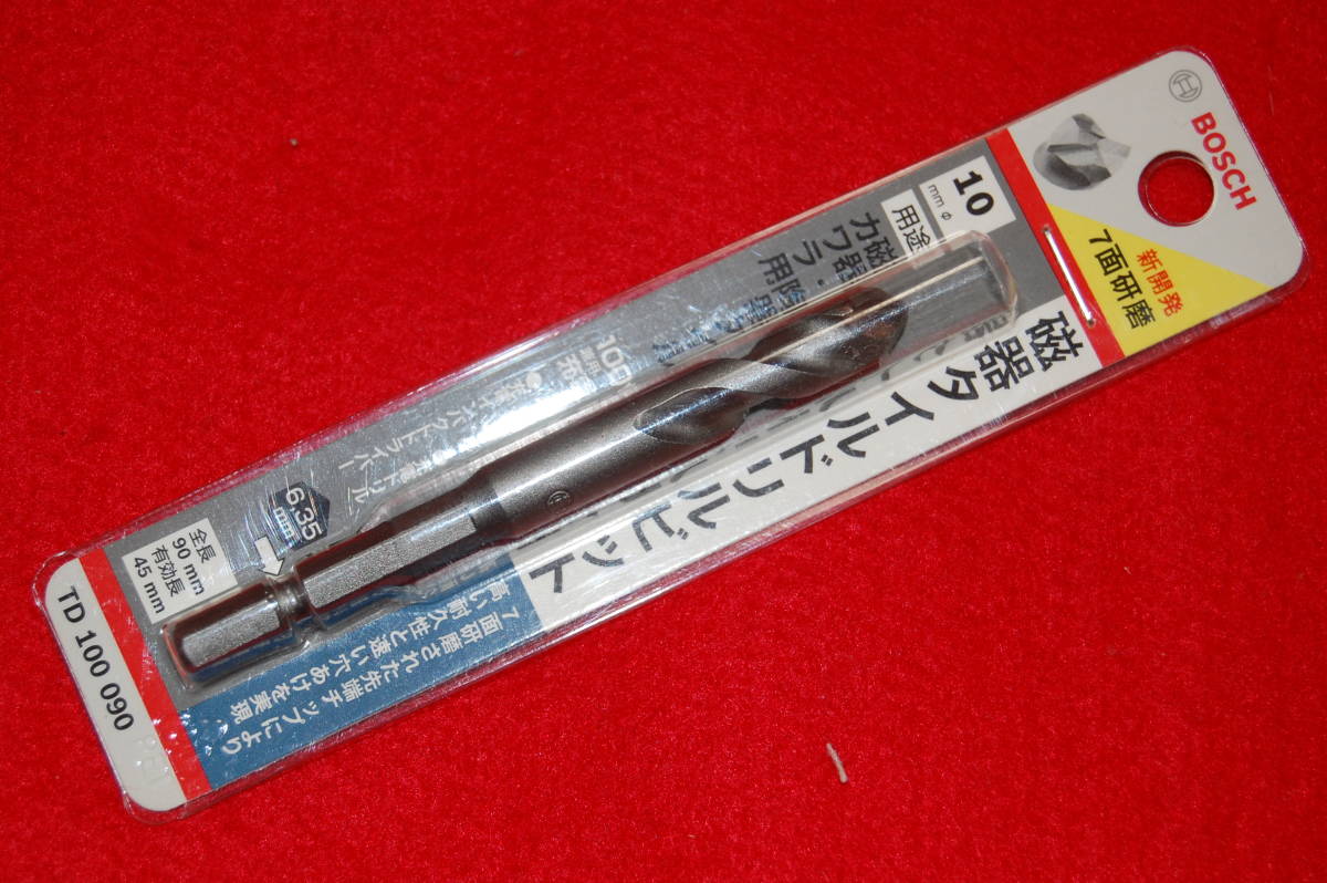 【七面ダイヤモンド精密研磨チップ!】BOSCH/ボッシュ磁器タイルドリルビット10 mm/独自の高密度超硬チップ仕様/電気ドリル/充電ドリル拍卖