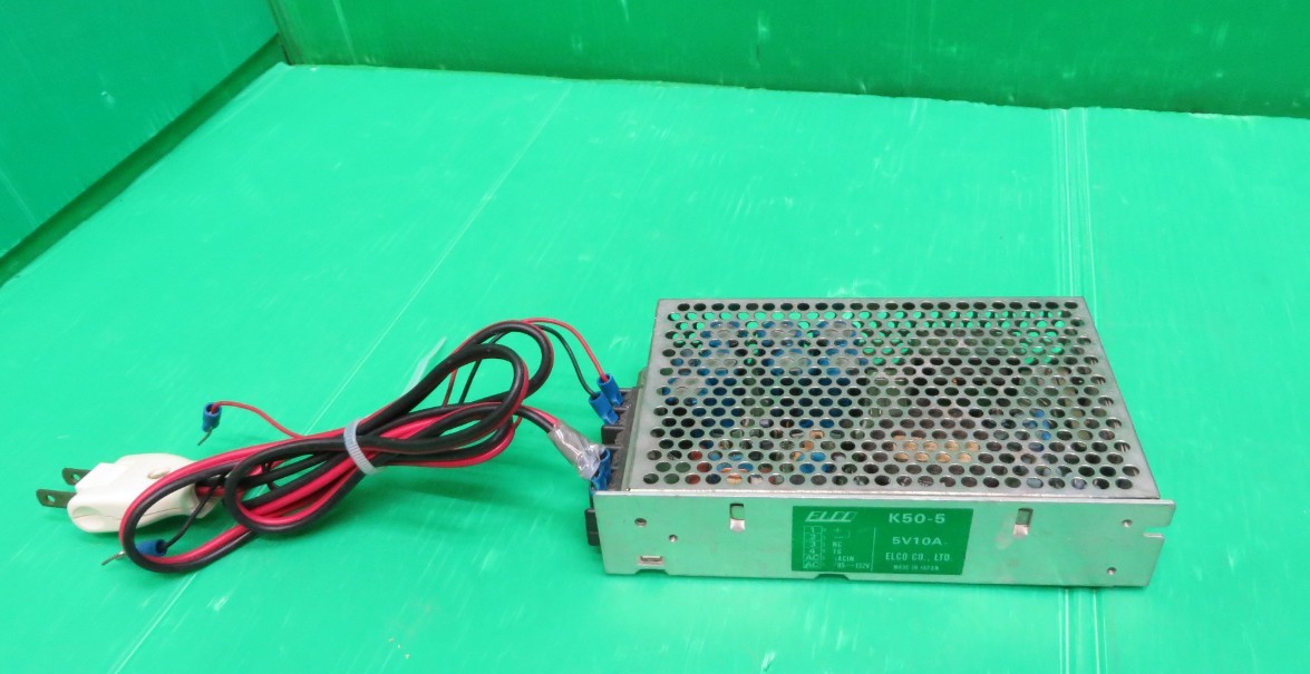 Z-2203■奈良発!ELCO K50-5 5V10A電源 中古拍卖