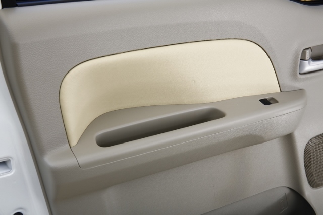 スズキエブリィ17W Vサイドトリムカバー左右2枚GLセットPVCレザーブロスクラッツィオアイボリーDIY商品 SHINKE製新品未使用拍卖