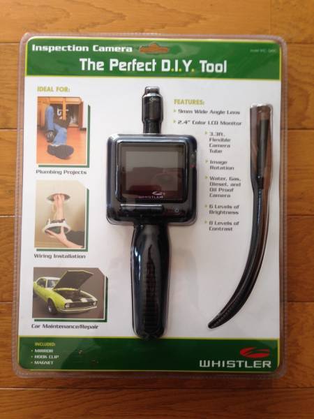 値下げ 新品 インスペクションカメラ 9mm ファイバースコープ LED 防水 WHISTLER拍卖