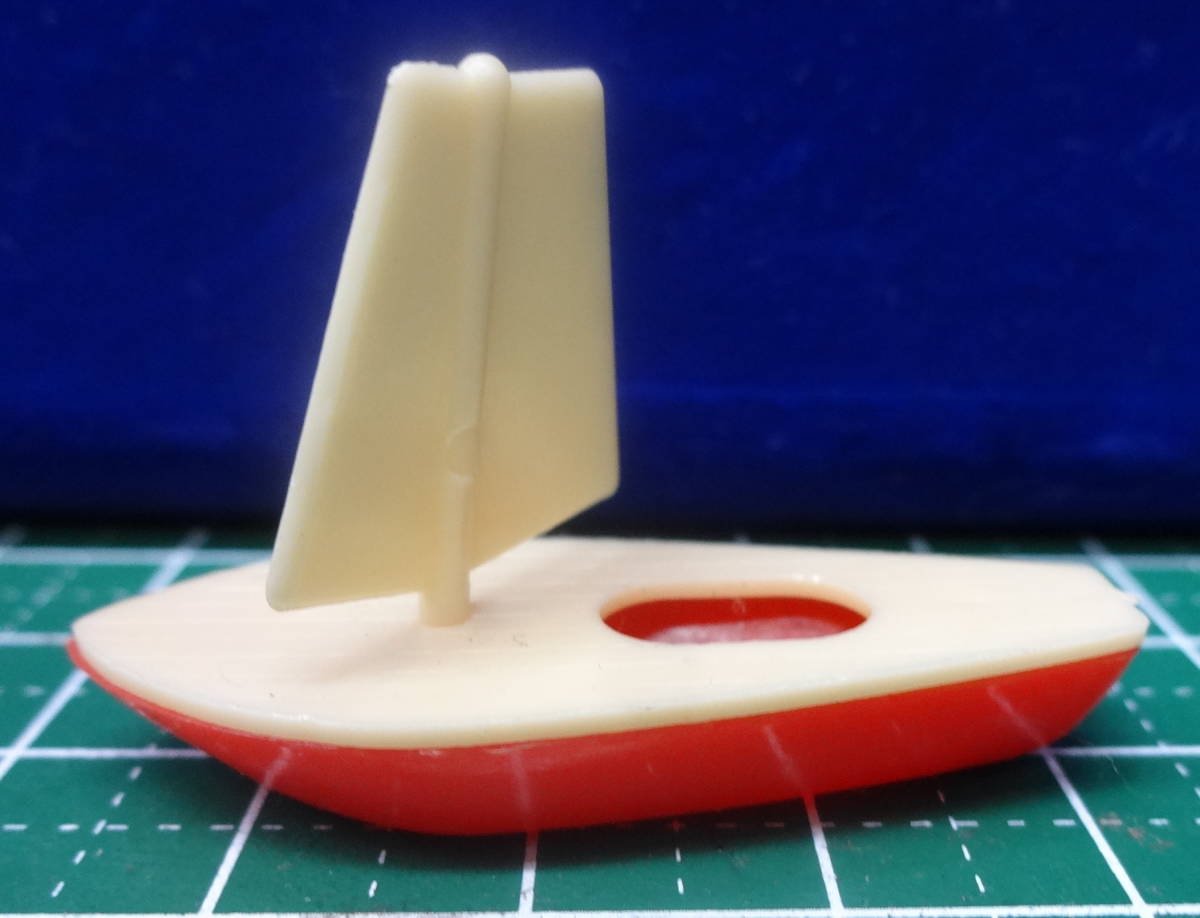 【当時もの】カバヤ おまけ よっと 昭和レトロ/ヨット/船/乗り物/ミニチュア/ガム●1821拍卖