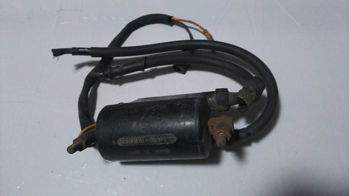 横浜発/KAWASAKI/カワサキ/純正イグニッションコイル/Z1/2/750FX/ZC004-12V/川崎重工業/拍卖