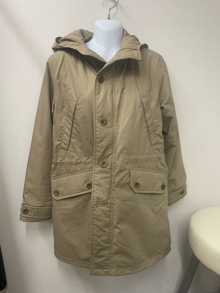 MARGARET HOWELL(マーガレット・ハウエル) ダウン/綿100%/フードコート☆サイズ1拍卖