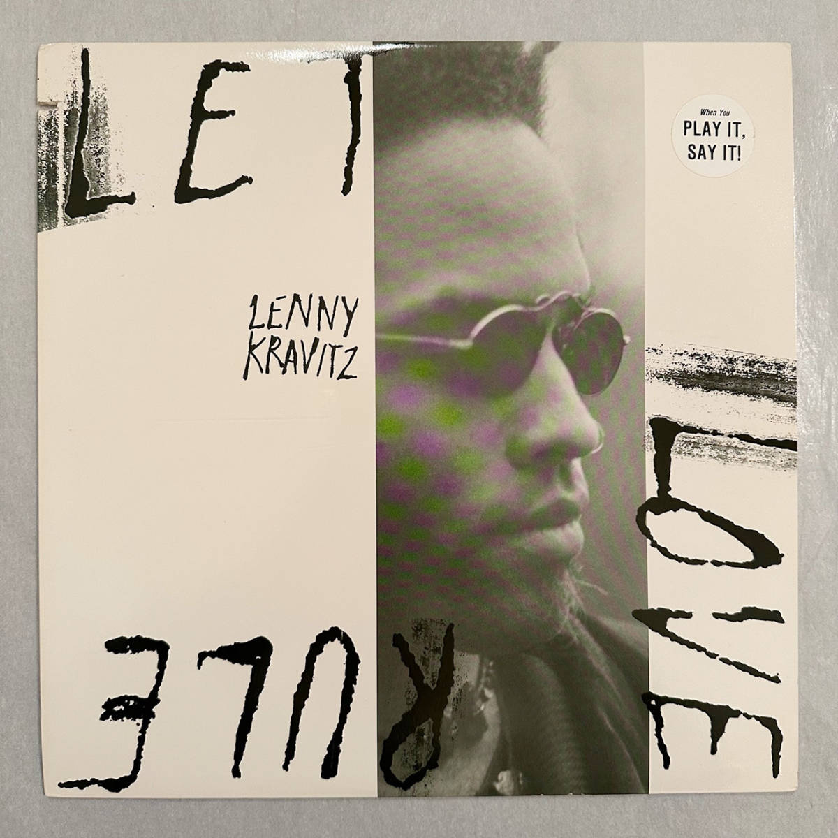 ■1989年 US盤 Promo オリジナル Lenny Kravitz - Let Love Rule 12”EP PR 2864 Virgin拍卖