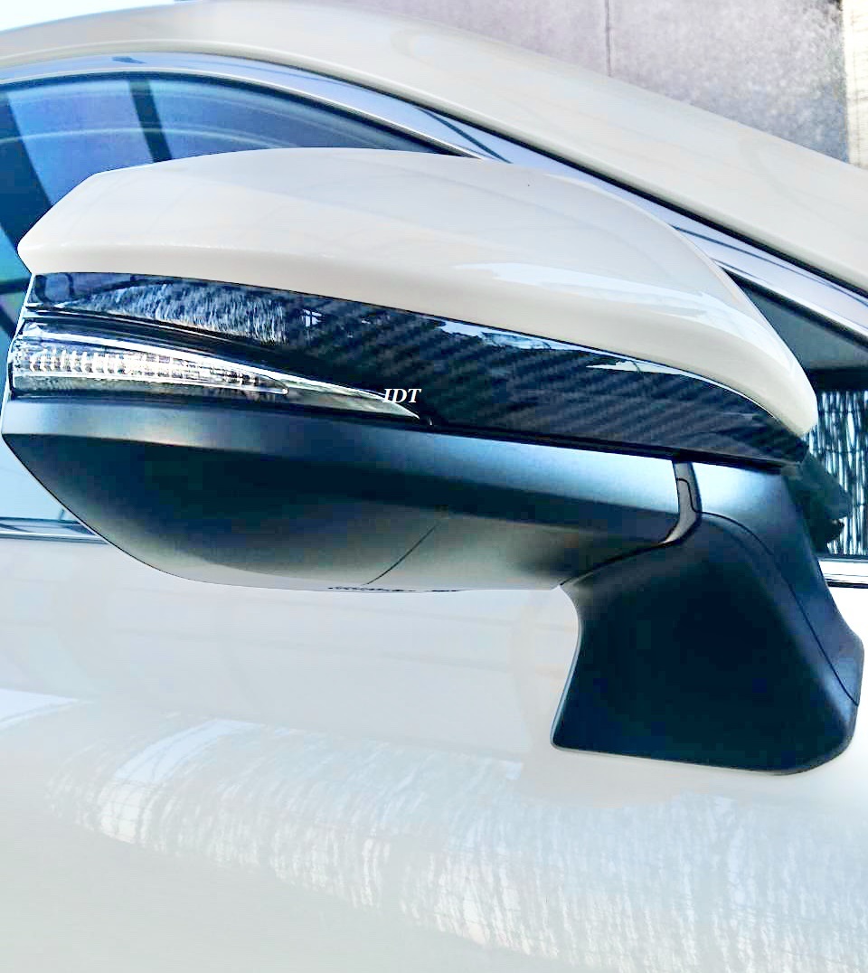 新型 80系 ハリアー カーボン ドアミラー ガーニッシュ アンダーライン カバー ミラーガーニッシュ カスタム パーツ サイドミラー harrier拍卖