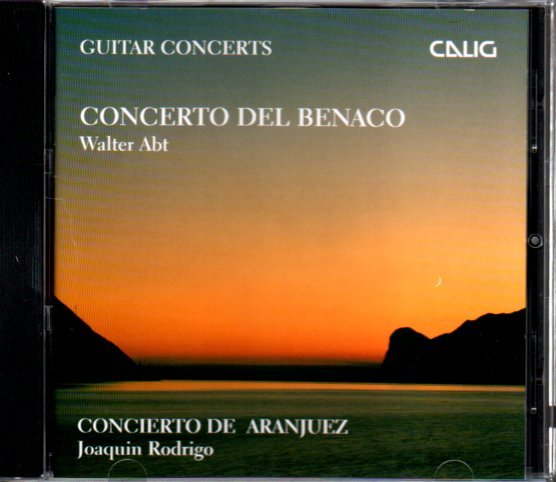 ワルター・アブト/Walter Abt「Abt:Concerto del Benaco / Rodrigo:Concierto de Aranjuez」アランフェス協奏曲/クラシックギター拍卖