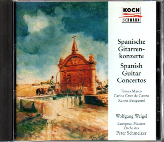 Wolfgang Weigel「Spanish Guitar Concerts」クラシックギター/Peter Schmelzer/European Masters Orchestra拍卖