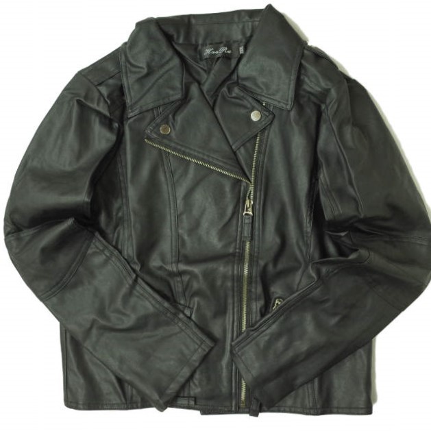 新品 no brand ノーブランド フェイクレザー ダブルライダースジャケット XXL ブラック アウター h022拍卖