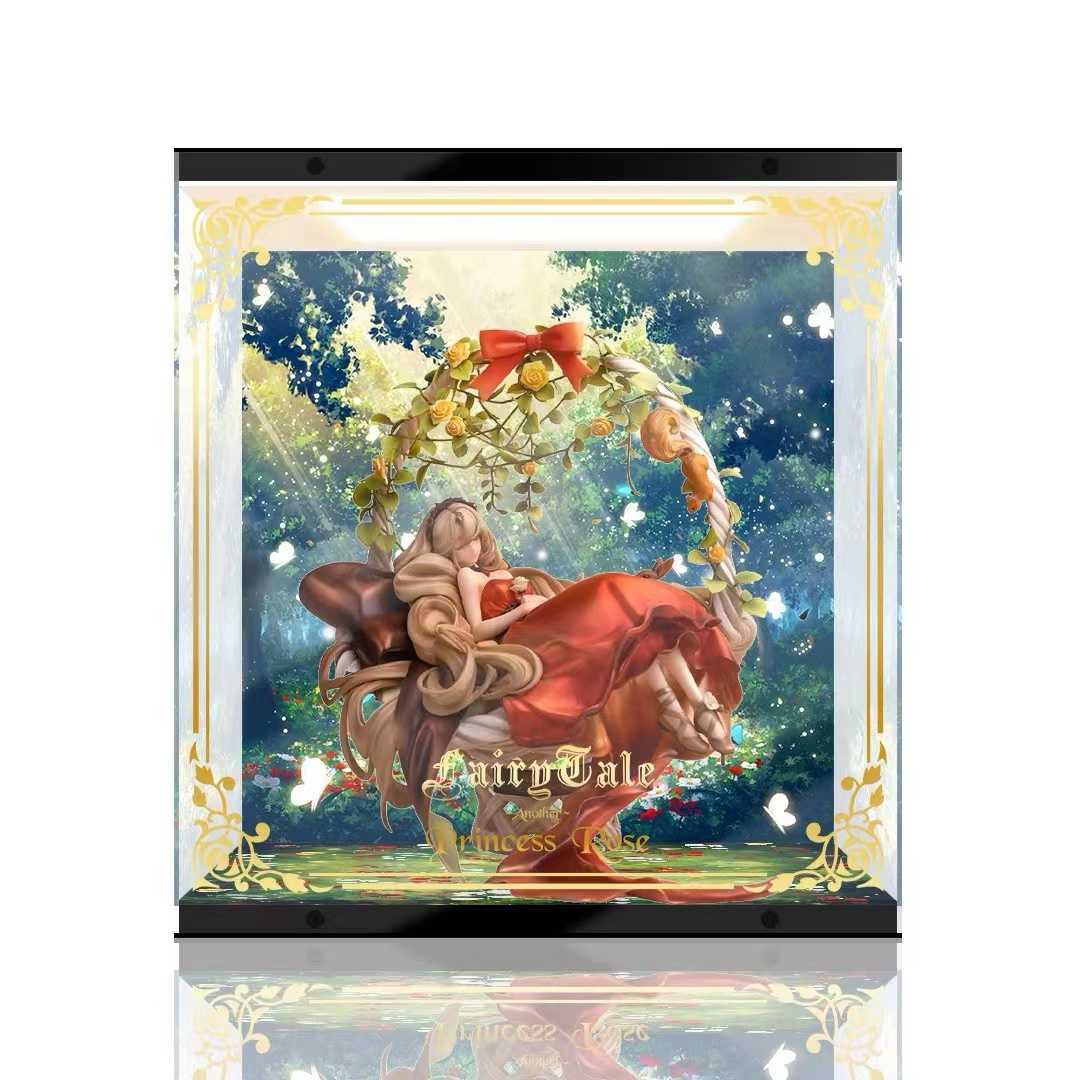 Myethos ミートス FairyTale-Another 眠れる森の美女 1/8スケール ☆専用☆ フィギュアケース LED 照明 アクリル 展示 クリア ショーケース拍卖