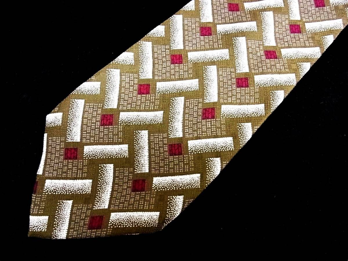 ★M1801★【美品!ブランド 即決350円♪早者勝】クレージュのネクタイ拍卖