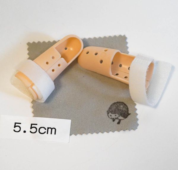 指サポーター ギプス 指用 固定 5.5cm 2個 保護 丸 骨折 捻挫拍卖