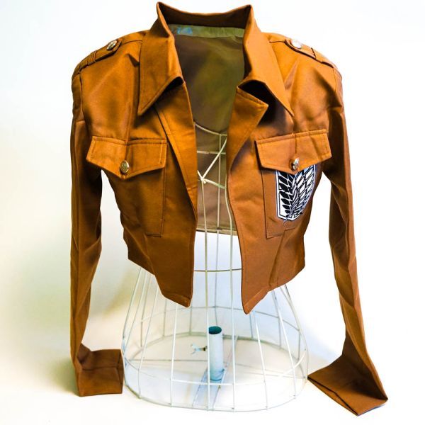 ジャケット 調査兵団 コスプレ 進撃の巨人 上着 布 160-170cm コスプレ衣装 道拍卖