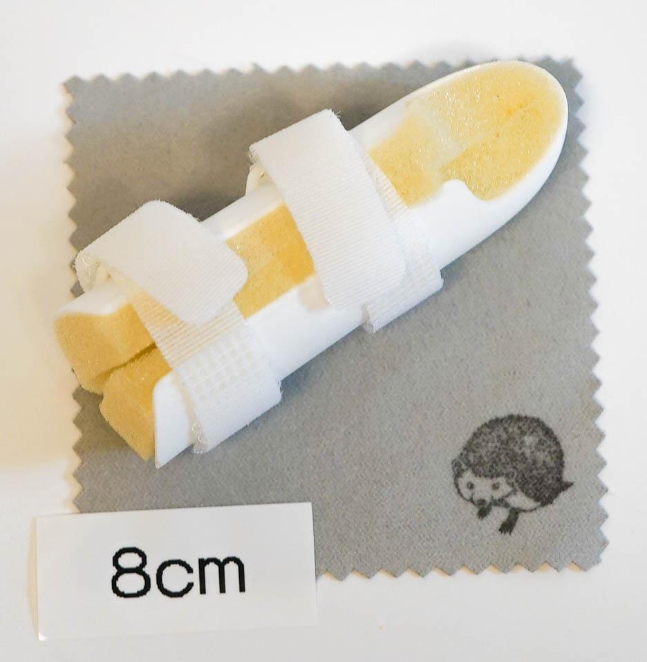 指サポーター ギプス 指用 固定 8cm 2個 保護 直 骨折 捻挫拍卖