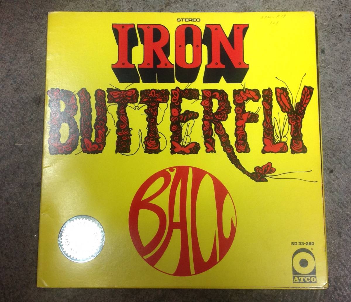 Iron Butterfly 1 lp , Ball , USA press , original拍卖