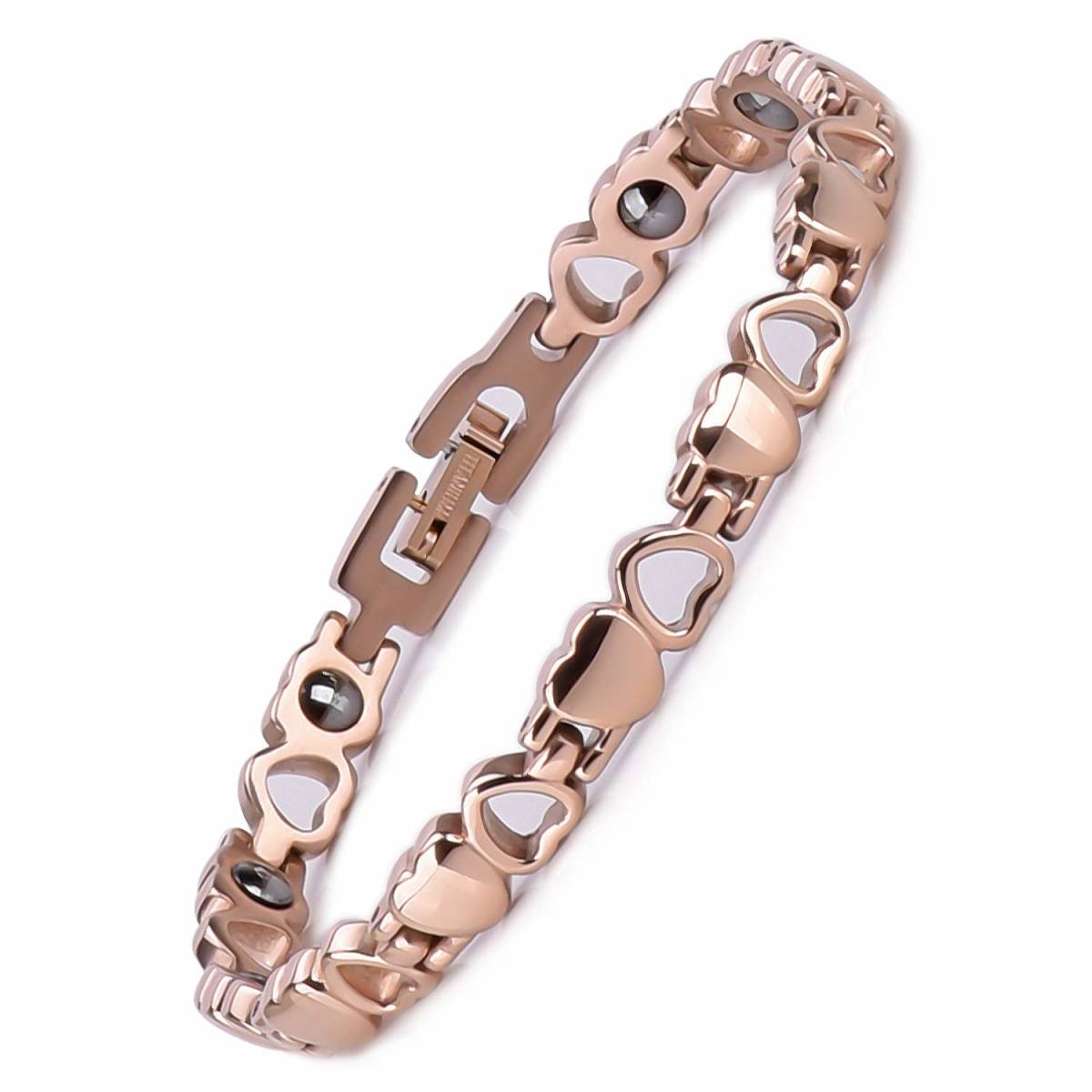 新品未使用送料無料jeroot ブレスレット レディース ピンクゴールド オープンハート 大人可愛い 誕生日プレゼント 女性 専用BOX拍卖