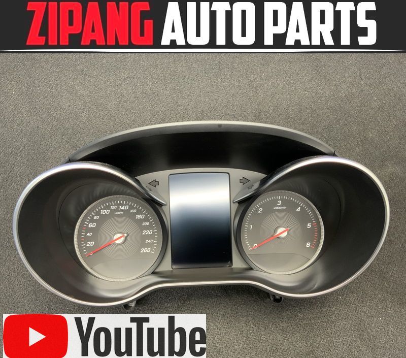 MB176 W205 C220d ワゴン AV スピード メーター ◆71969km/A 205 900 41 27 【動画有り】○拍卖