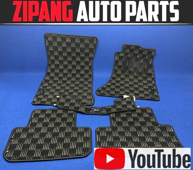 AU114 8K A4 オールロード クワトロ 純正 フロアマット ★1台分 ◆右ハンドル車 【動画有り】○ ★即決★拍卖