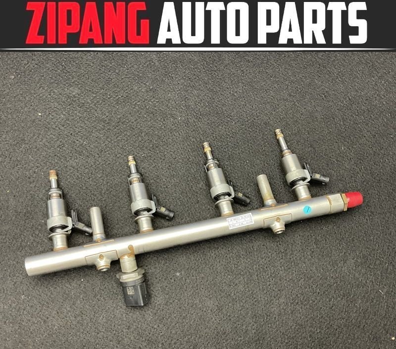 AU116 8V A3 1.8TFSI クワトロ CJS インジェクター/パイプ付 ★4本セット/No1 ★動作OK ○ ★即決★拍卖