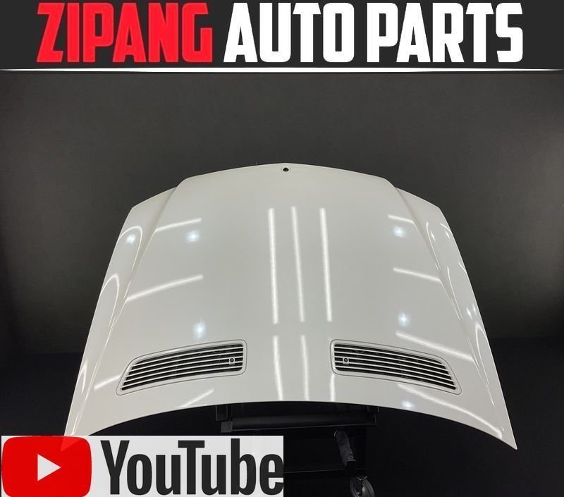 MB181 W221 S350 AMGスポーツ 後期 アルミ製 ボンネット ◆C799 ダイアモンドホワイト3P 【動画有り】○拍卖