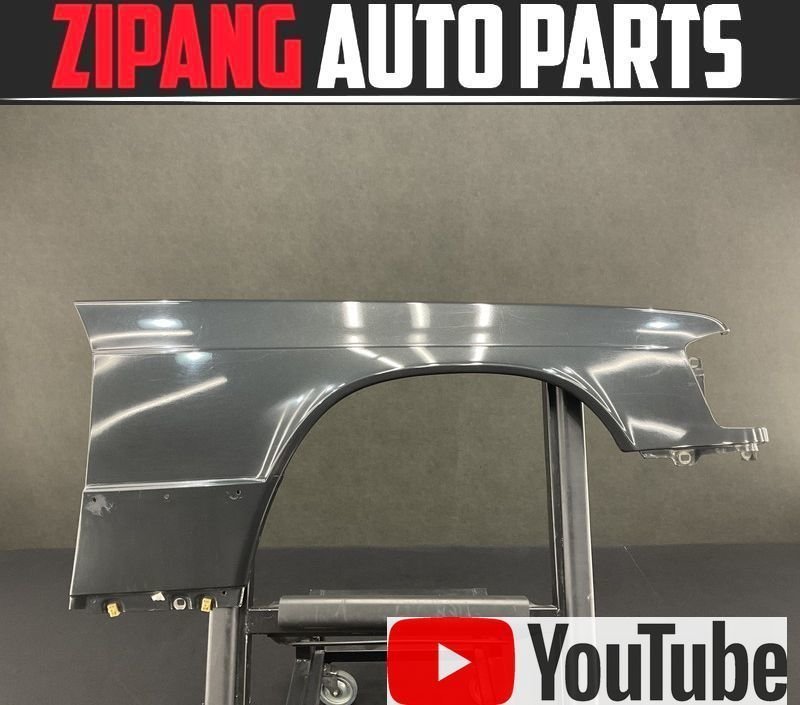 MB182 W201 190E 右フロント フェンダー ◆199 ブラックP 【動画有り】○拍卖